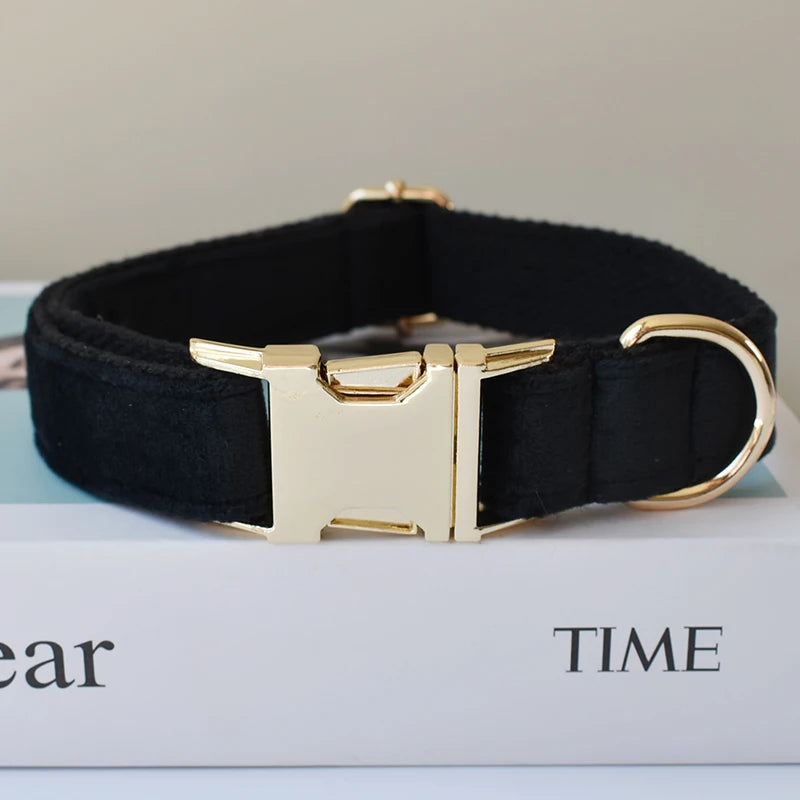 Collar de perro suave de diseño exclusivo, collares occidentales y reflectantes para cachorros, perros pequeños, medianos y grandes, pastor alemán, franela 13