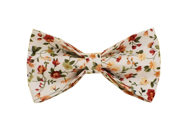 Floral bow tie from the Springtime Bloom Collection for dogs.