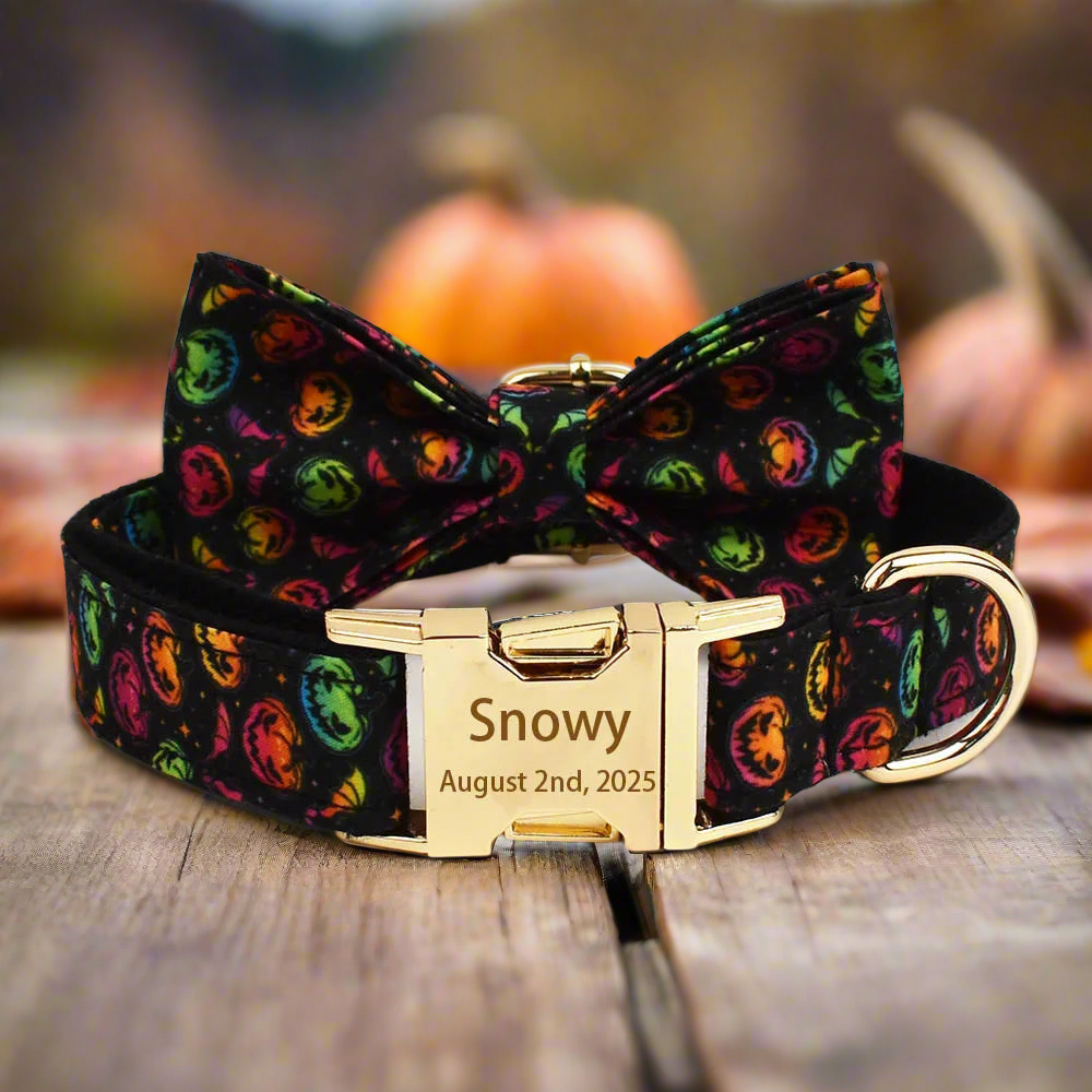 Pumpkin Glow 🎃 Premium Engraved 4-Piece Bundle or Individual Options (XS–XL)