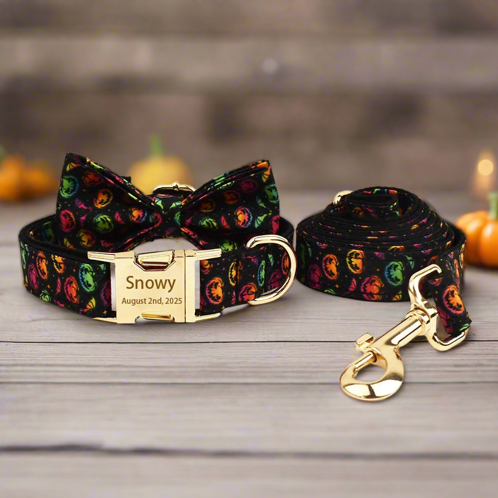 Pumpkin Glow 🎃 Premium Engraved 4-Piece Bundle or Individual Options (XS–XL)