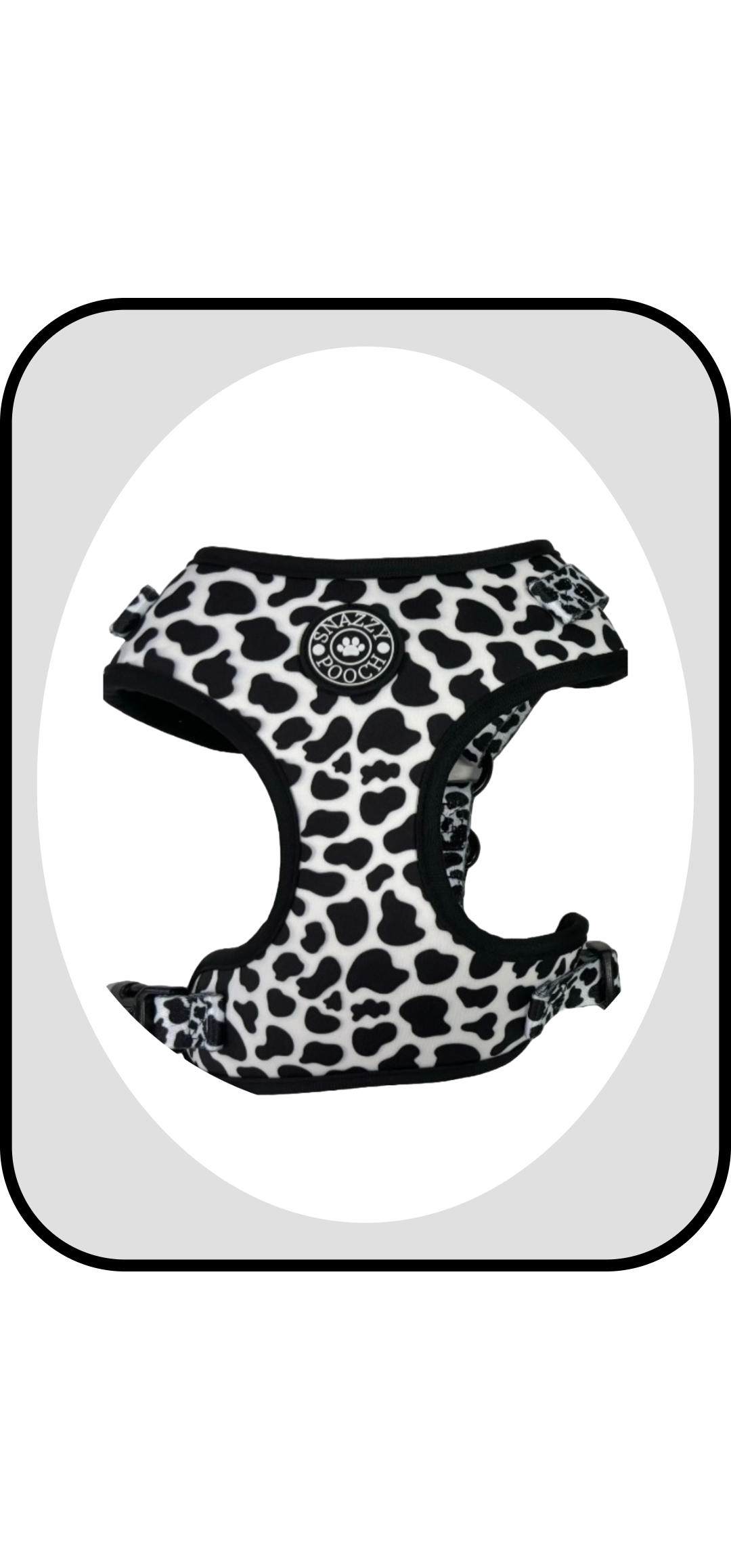 Slip on padded back clip harness