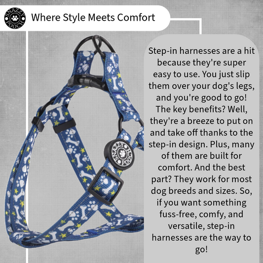 A guide to step in harnesses