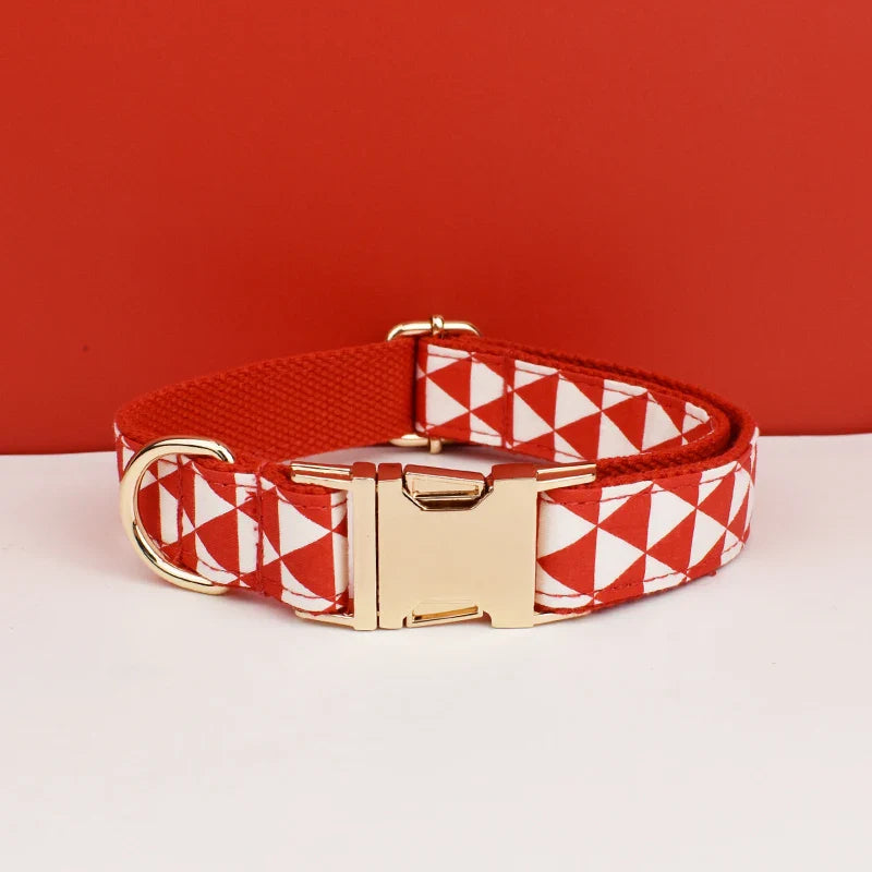 personalised dog collar - the retro paws collection