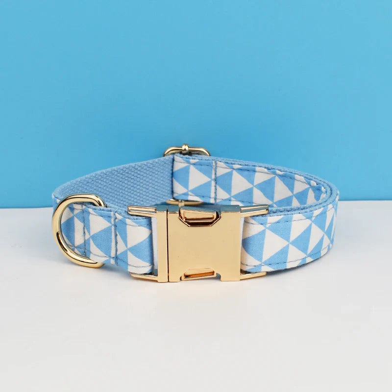 personalised dog collar - the retro paws collection