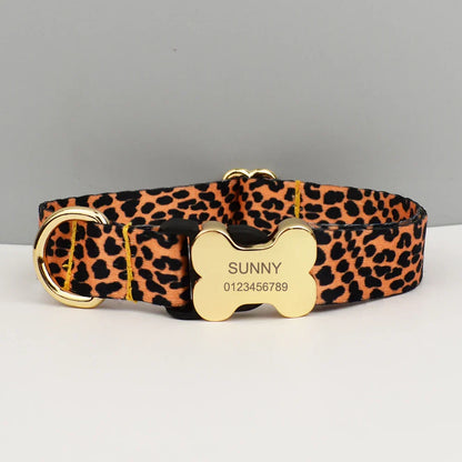 personalised dog collar with nameplate - Global Inspirations
