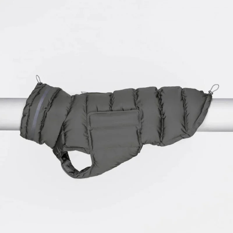 Snug & Dry Waterproof Dog Coat - Windproof, insulated, and stylish winter dog jacket.