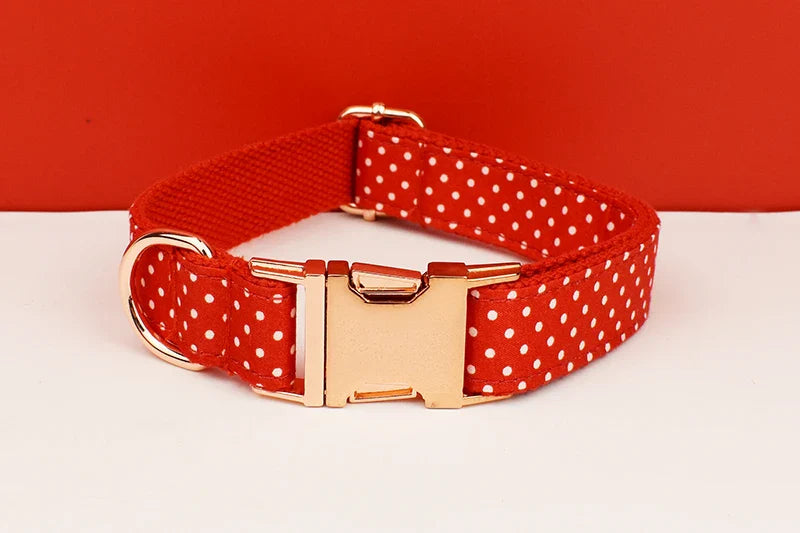 personalised dog collar - the retro paws collection