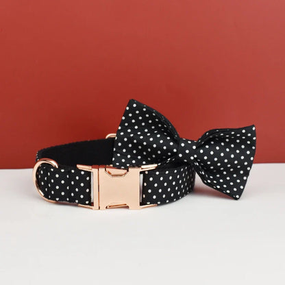 personalised dog collar - the retro paws collection
