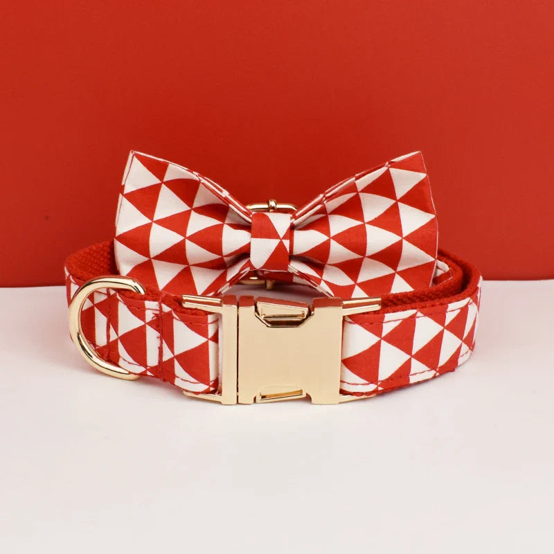 personalised dog collar - the retro paws collection