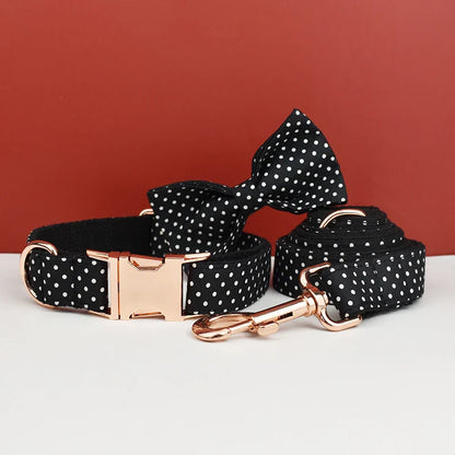 personalised dog collar - the retro paws collection
