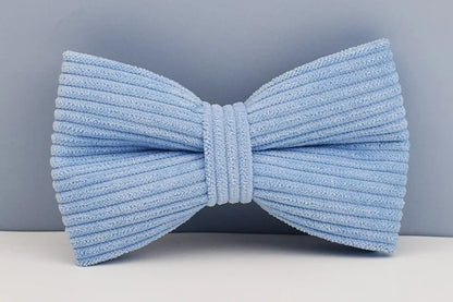 Personalised Blue Corduroy Dog Set – Choose Collar, Harness, Lead or Full Bundle