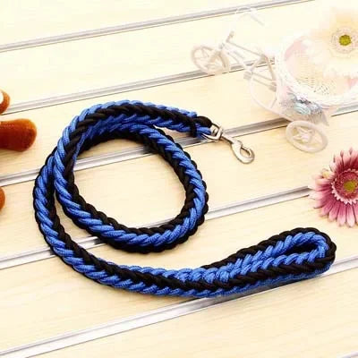Heavy-Duty Braided Rope Dog Lead (S–XL, up to 60 kg)
