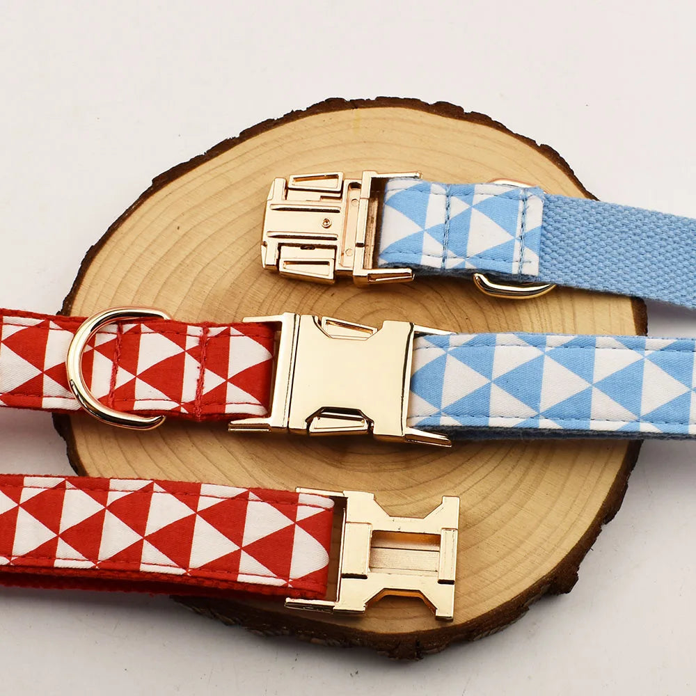 personalised dog collar - the retro paws collection