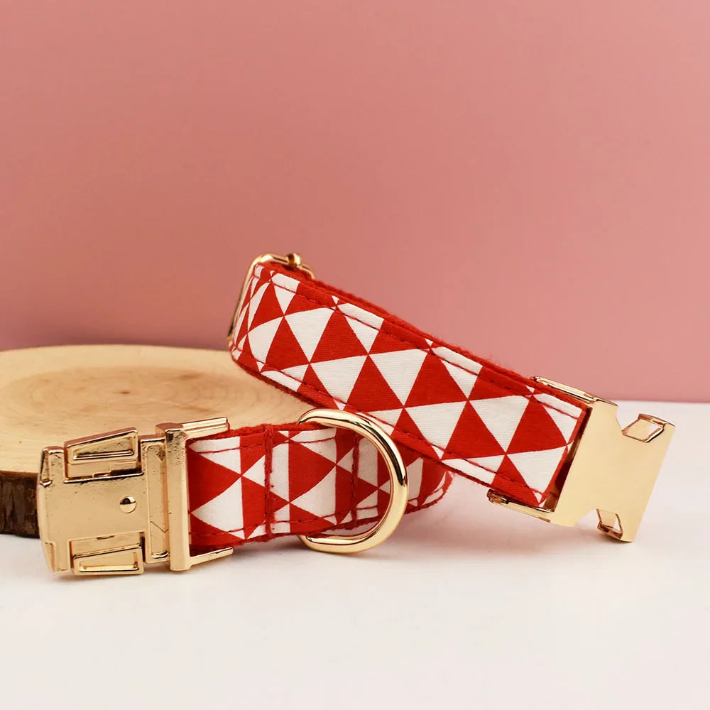 personalised dog collar - the retro paws collection