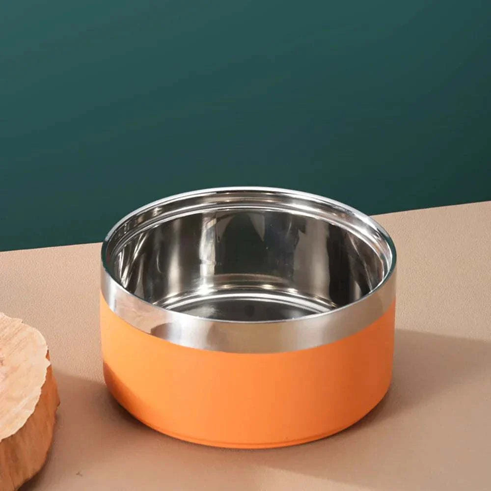 orange dog bowl