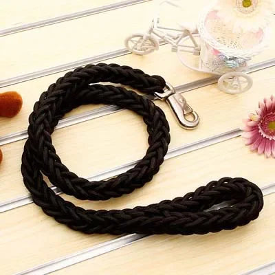 Heavy-Duty Braided Rope Dog Lead (S–XL, up to 60 kg)