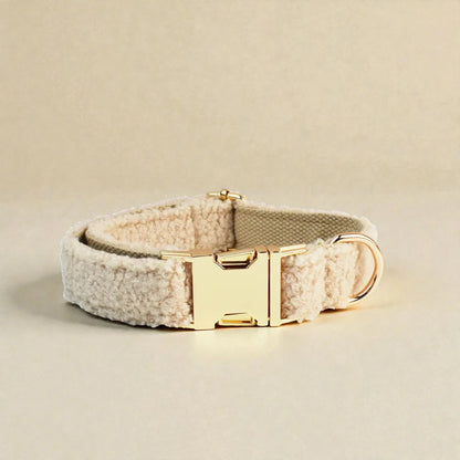 Teddy Fleece Collar – Beige