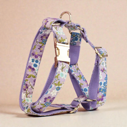 Personalised Floral Dog Harness