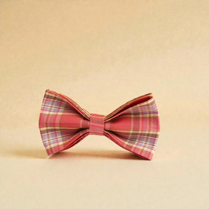 pink dog bow tie