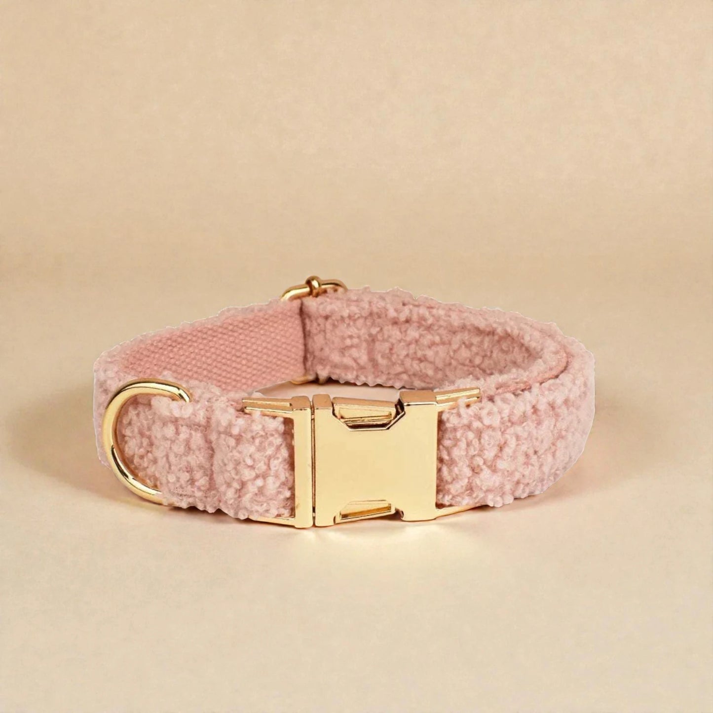 Teddy Fleece Collar – Pink