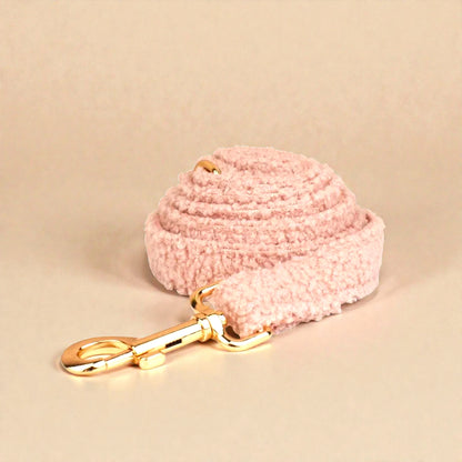 Teddy Fleece Lead – Pink