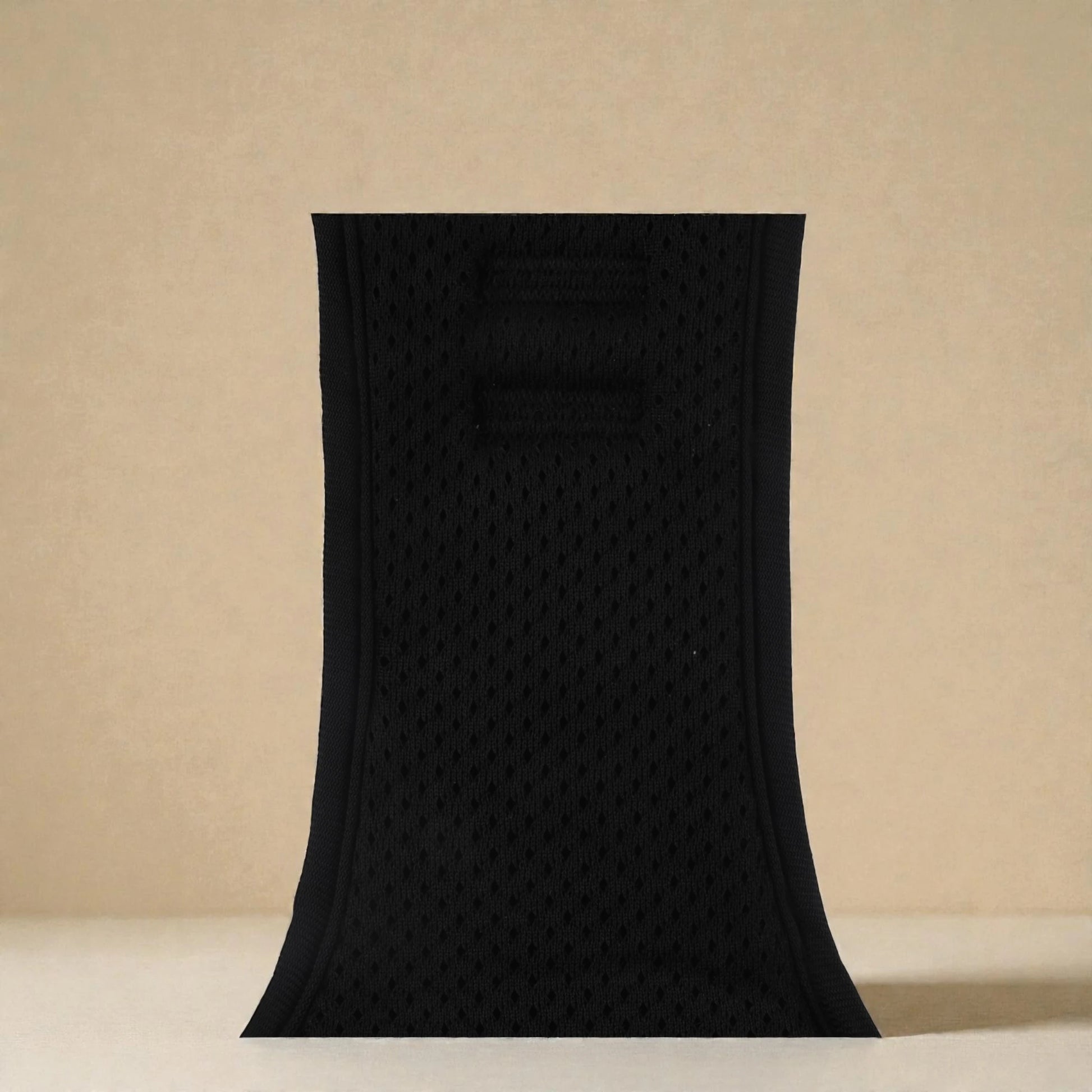 Padding on dog harness on a beige background