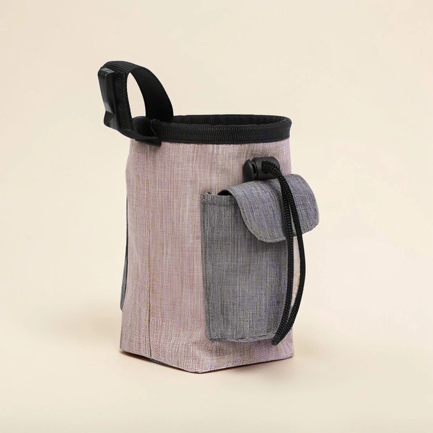 brown dog training treat pouch